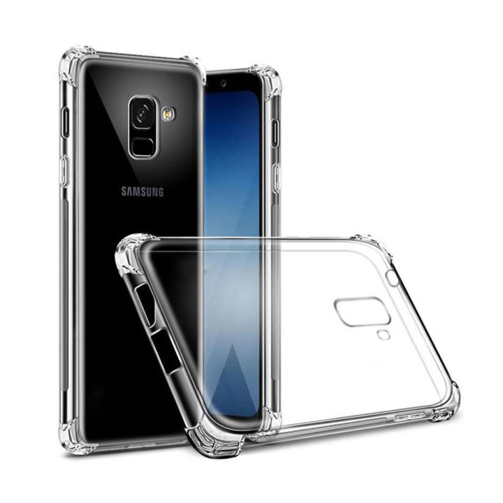Samsung A6 Back Cover Transparent Soft Silicone Crystal Clear Case For Samsung A6