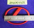 Toyota Lexus plastic Logo  9.5 cm red color 01 PC. 