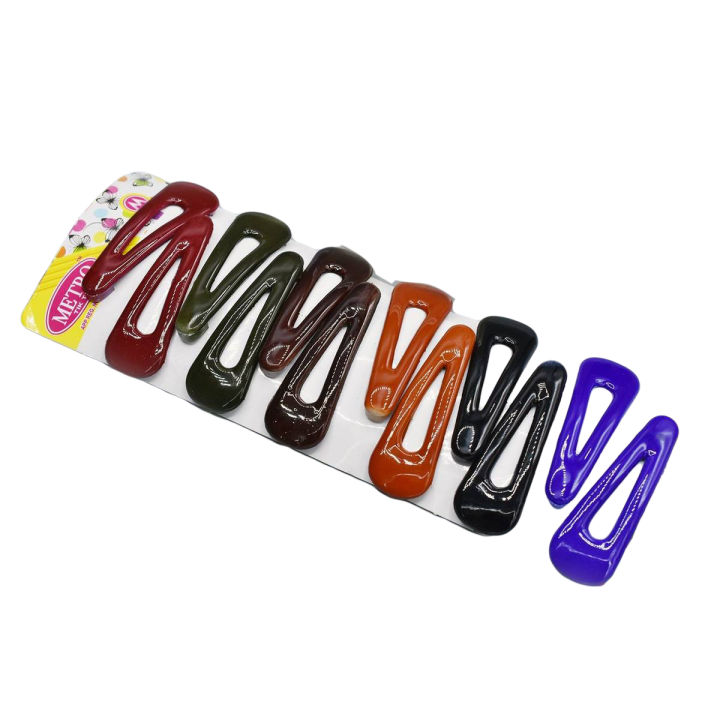 Snap Hair Clips for Hair Clip Pins BB Hairpin Color Metal Barrettes for Baby Children Women Girl Styling Accessories