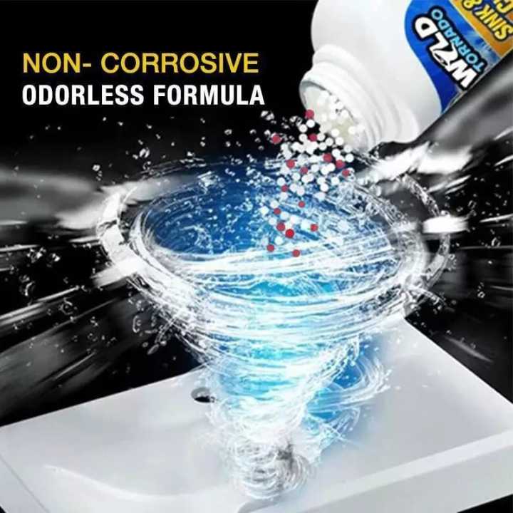 Powerful Toilet & Sink Clog Remover Drain Cleaner Powder, Pipe Quick Foaming Pipeline Dredger Toilet Clogging Dredging Powder, Drain Pipe Dec-logger Pipeline Dredger 100g