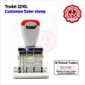 Trodat dater stamp printer 2210L customize with your details best for shops bill pad etc. 