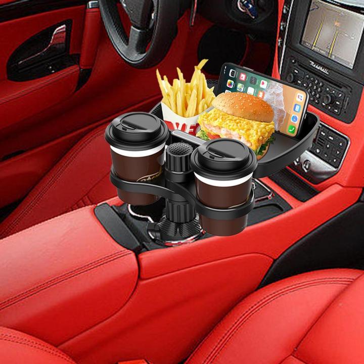 Car%20Cup%20Holder%20Tray%20With%20Swivel%20Base%20360%20Degree%20Adjustable%20Car%20Cup%20Holder%20Food%20Tray%20Organized%202%20Drink%20Holder%20For%20Car%20Accessories%20-%20Image%203