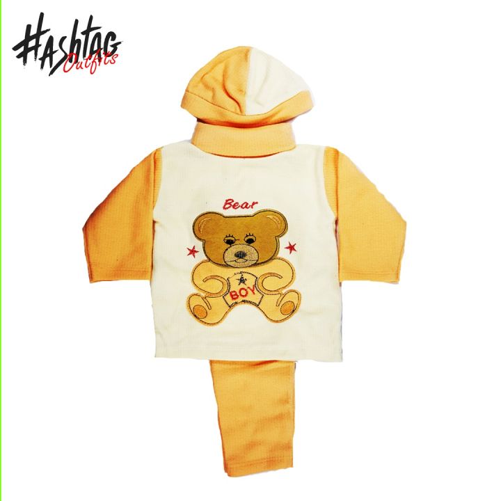 Hashtag Outfits New Born Baby Piece Suit Winter Collection