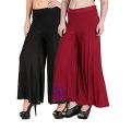 Women Wide Leg Comfortable Plazo pack of 2. 