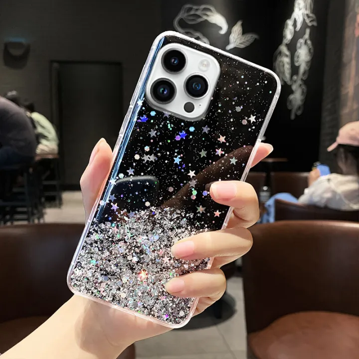 For%20iPhone%2014%20Pro%20Max%20Back%20Cover%20Luxury%20Shiny%20Glitter%20Gold%20Foil%20Space%20Starry%20Cases%20Clear%20Soft%20Silicone%20Bumper%20Full%20Protection%20Mobile%20Phone%20Case%20for%20Girls%20Boy%20-%20Image%203