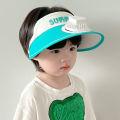 Portable Cooling Fan Hat for Kids Wide Brim Visor Hat with Screen Protection Perfect for Outdoor Activities Southeast Asian Buyers' Choice. 