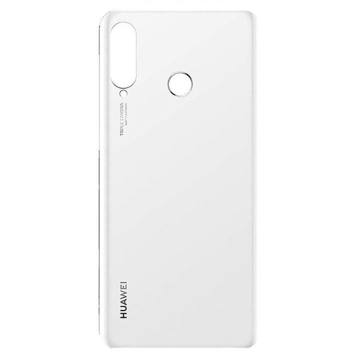 Huawei P30 Lite Back Body Casing Housing Replacement with Battery Back Door Included For P30 Lite - White - High Class Material