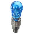 LED Licht Ventilkappe Speichenlicht Fahrrad Auto Felgen Reifen Blau. 