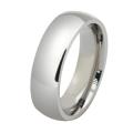 Silver Round Stainless Steel Ring. 