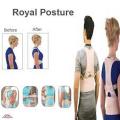 Cream Cotton & Polyester Royal Posture Support Belt. 