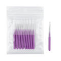 micro Eyebrow Brush flexible personal care bendable Perm Brush mini 10pcs Brow Brush for lifting professional home-use makeup. 