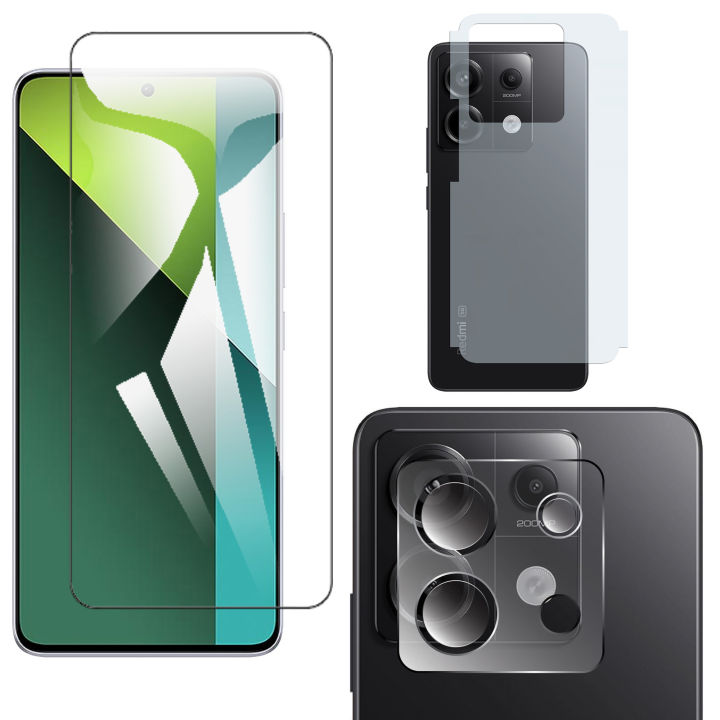 MICG Gorilla Tempered Glass Screen Protector – For Xiaomi 13, 13T, Pro – Dual Layer, Clear