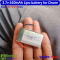 3.7V 420mAh, 650mAh, 800mAh, 850mAh Drone Battery – High-Performance LiPo Rechargeable Battery for RC Drones, Quadcopters & DIY Projects by Electrica. 
