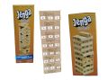 Gaming Tower Jenga Wooden Numbers and dice Blocks Game -  Wood Toy. 