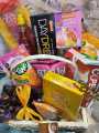 ramzan mubarak basket for gift , traditional gift basket for Ramadan , Ramadan Kareem gift baskets , decoration gift boxes ramdan kareem gifts , sehri basket , iftar basket. 