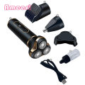 Daling DL-9216 3-in-1 Men's Grooming Kit – Electric Trimmer, Shaver, and Nose Hair Trimmer, All-in-One Facial Hair Clipper, Rechargeable Multi-Purpose Grooming Set for Men, Precision Beard, Hair, and Nose Grooming ,  trimmer , nose trimmer , trimmers. 