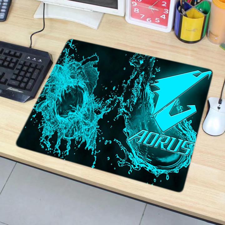 AORUS mouse pad game console computer keyboard desktop pad gamer PC accessories small table pad anime game mousepad direct sales