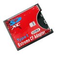 New SD to CF Card Sleeve Supports Wireless WIFI SD Card Type i Adapter SLR Camera Red. 
