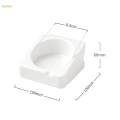 Hamster Food Bowl Ceramic Feeding Bowl for Chipmunk Dwarf Hamster Ferret. 