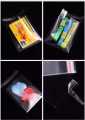 100 PCS Pack Clear Resealable Transparent Plastic Bags For Storage. 
