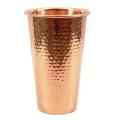 Pure Copper Glass Copper Hammered Tamba Glass for Drinking Serving Water opper for use Copper Glasses Hamered Design 500ml. 