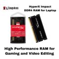 Kingston HyperX Impact DDR4 RAM 8GB For Laptop. 