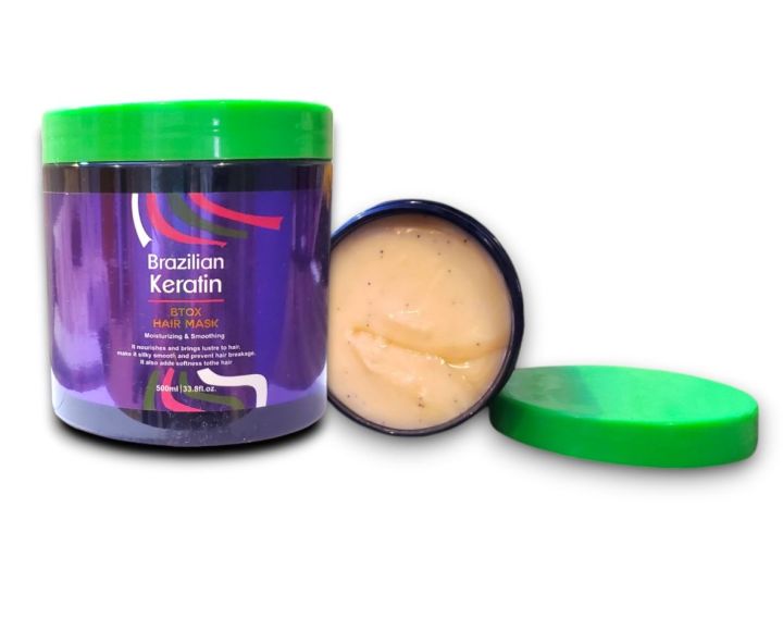 Brazilian keratin Botox Hair Mask Moisturizing and Smoothing 500ml