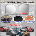 For Proton Iriz Gen 2 Wira Waja Saga Blm Preve Saga 2016-2020 OEM Custom-Fit Car Front Windshield Sunshade Customized Front Sun Shade Front Sunshade 1pc/set 前档专车专档 Pelindung Matahari Kereta Ultraviolet (UV) Protection/ Easy, Clean Install/ Easy Fit. 