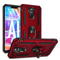 lthmy for Huawei Mate 20 Lite Dual Layer Tough Rugged Ring Holder Stand Armor Shockproof Drop Protection Case cover. 