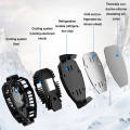 MEMO DL05 Magnetic Phone Radiator Phone Cooling Fan Case Cold Wind Handle Fan for PUBG Phone Cooler Phone Cooling Fan Case. 