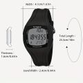 Step Counting Function Sports Electronic Watch, Multifunctional Alarm Luminous Outdoor Sports Watch. 