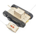 Remote Control Stem Educational Toy Tank Model Technology Experimental Science Wooden Steam DIY Assemble Puzzle Teaching Aids. 