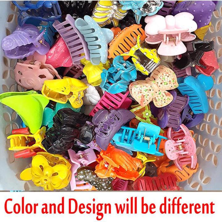 Pack 0f 6 Medium Size Plastic Hair Catcher Multi Color