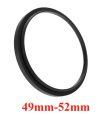Step Up Ring Lens Adapter Metal For DSLR Lens 37 49 52 55 58 62 67 72 77 82 mm. 