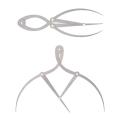 Mean Calipers Golden Ratio Calipers Stainless Steel Eyebrow Ruler 1:1.618 Measure Tool for Tattoo Makeup. 