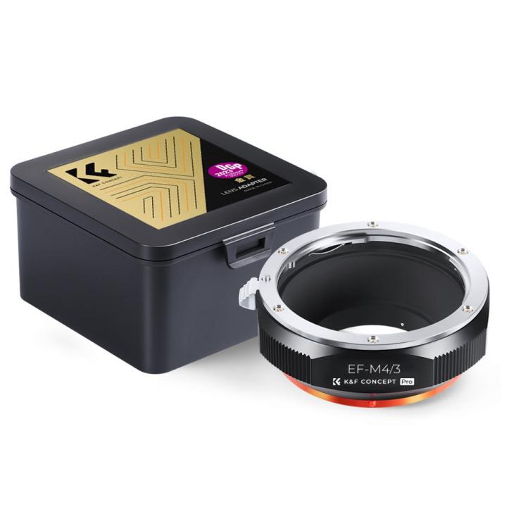 Lens Adapter Canon EOS (EF/EF-S) D/SLR Lens to Micro Four Thirds (MFT, M4/3) Mount Mirrorless Camera Body with Matting Varnish Design Lens Adapter