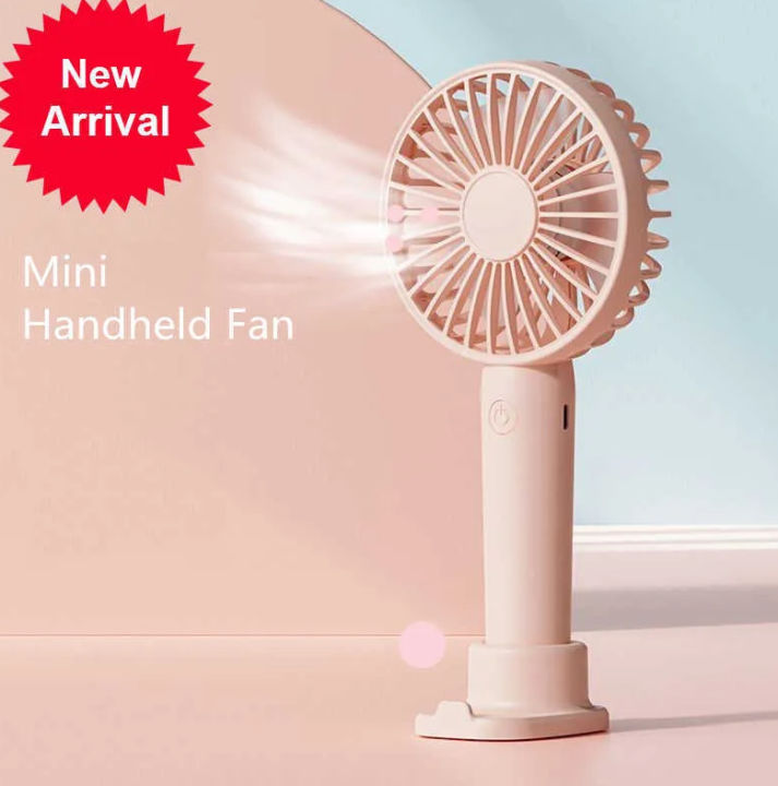 mini fan for school kids Mini Portable rechargeable fan - fans mini for kids school and room | Mini handheld fan for girls rechargeable outdoor fan in multicolors