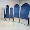 Mirror Symposium   Full Length Wall Mounted Mirror with stand For Living Room ,  Full Length Standing Mirror , Long Wall Standing Mirror, Full Size Standing Mirror For Bedroom , Full Size Standing Mirror With Stand. 