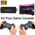 ORIGINAL M8 Retro Game Consoles 4K 2.4G Double Wireless 10,000 Games / X2 Plus Game Stick 64GB 37,000 Plus Games 64GB Retro Classic Gaming Gamepads Controllers. 