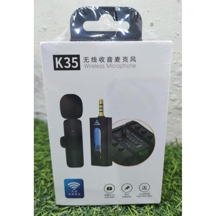 K35 Wireless Microphone For Mobile & Camera