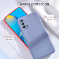 Biruiqu For Oneplus Nord N200 5G Case Liquid Silicone Soft Gel Rubber Shockproof Cover. 
