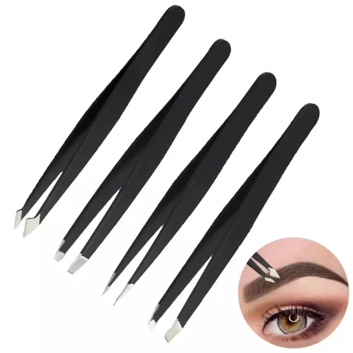 Professional%20Eye%20brow%20Tools%20Kit%20Set%20of%204PCS%20-%20%20Stainless%20Steel%20Tweezers/Makeup%20Scissors/Eyebrow%20Knife/Eyelash%20Brush/Tweezers%20Case%20-%20Image%208