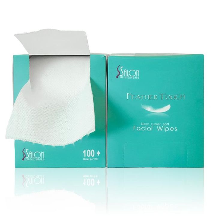 Facial Wipes Feather Touch 100pc