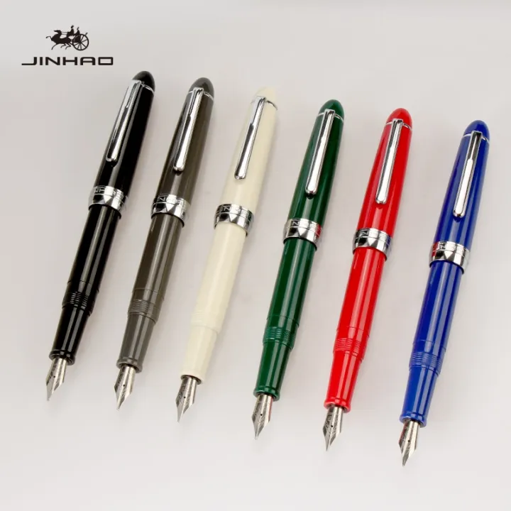 %E3%80%90FUN%20LIVE%E3%80%91%2012%20Colors%20For%20Choose%20JINHAO%20992%20Fountain%20Pen%200.5Mm%20Silver%20Clip%20Ink%20Pens%20Student%20Writing%20Stationery%20School%20And%20Office%20Supplies%20-%20Image%202
