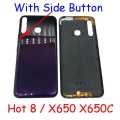 Infinix Hot 8 Back Cover Housing X650C X650B X650D Battery Door Back Cover Back Battery Housing. 