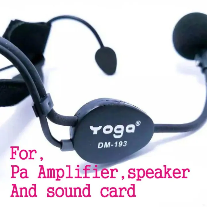 Yoga%20Headset%20Microphone%20DM-193%20Lightweight,%20Secure%20Fit,%20Wired%20Mic%20-%20Image%202