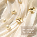 White Silk Fabric Photography Background Cloth For Jewelry Cosmetics Toiletries Props Backdrops Accessories. 