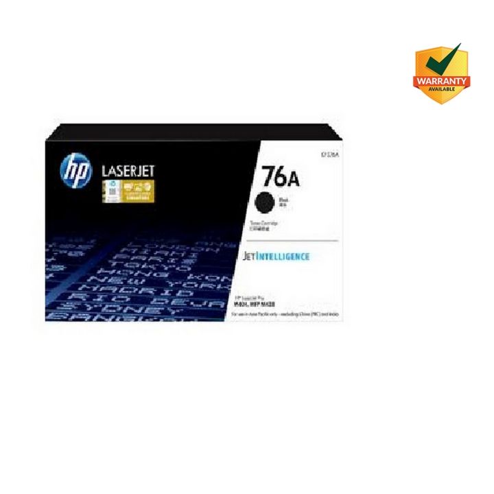 HP 76A Black Original LaserJet Toner Cartridge