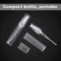 100 Pcs Disposable Perfume Atomizer, Clear Plastic Spray Bottle Portable Fragrance Spray Bottle - 3Ml. 