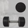 Pair Of 2KG High Quality Professional Rubber Coated Dumbbell Fitness Home Gym Home Exercise Dumbell (2 +2 = 4kg). 